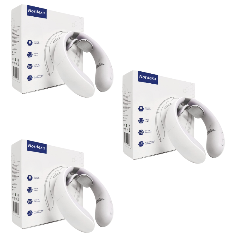 Nordexa™ Nekstimulator | Verlicht nek- en schouderpijn in slechts 10 minuten