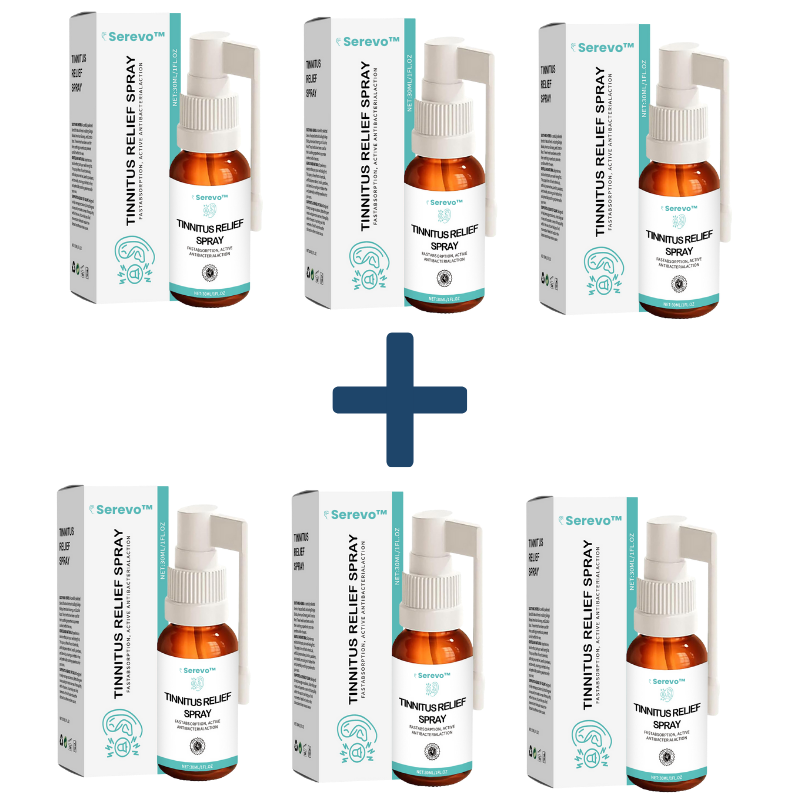 Serevo™ Oorspray | Herontdek rust en tinnitusverlichting in slechts 5 minuten