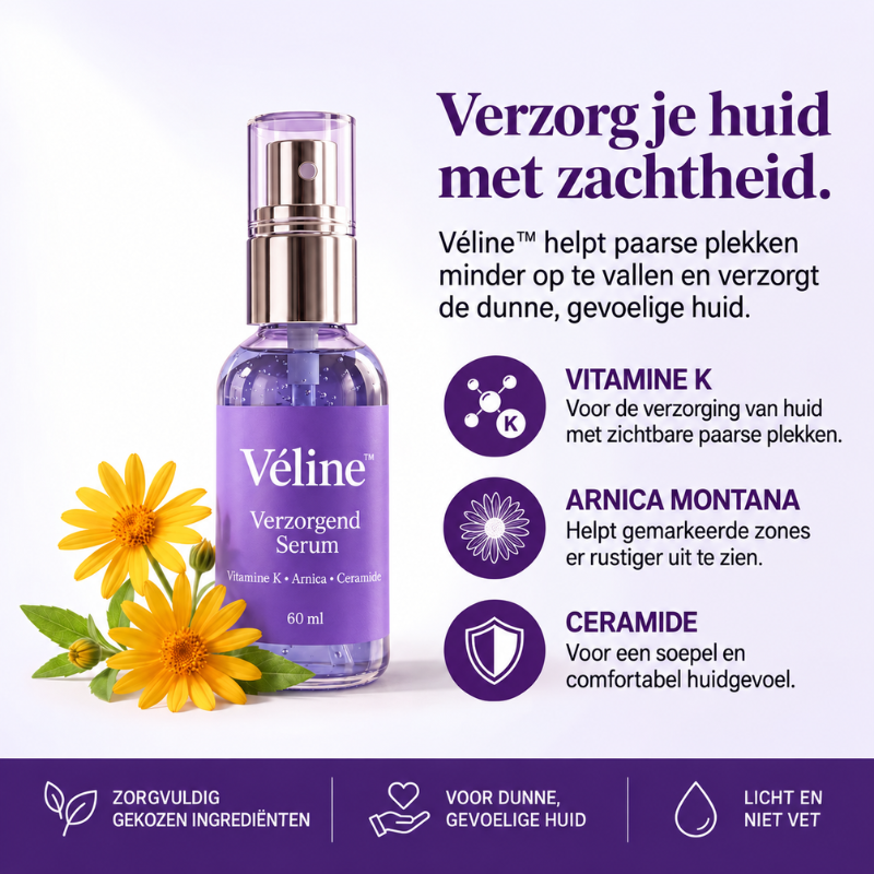 Véline™ Verzorgend Serum | Herontdek een verzorgde, egaler ogende huid