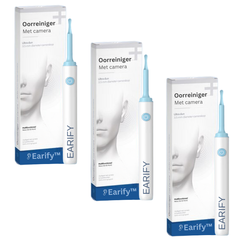 Earify™ Intelligente Oorenreiniger | Verwijder Oorsmeer Direct en Veilig