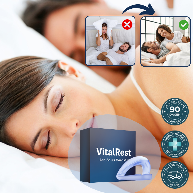 VitalRest™ Anti-Snurk Mondstuk