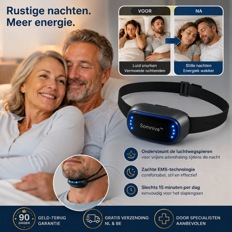 Somniva™ Slaapondersteuning | Geniet van rustige nachten vanaf de eerste nacht