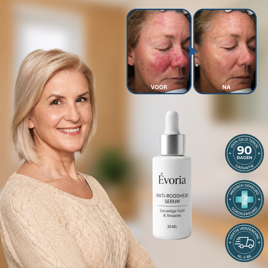 Évoria™ Anti-Roodheid Serum | Herontdek een rustige, egale huid zonder roodheid