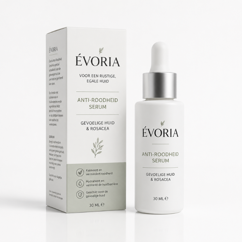 Évoria™ Anti-Roodheid Serum | Herontdek een rustige, egale huid zonder roodheid