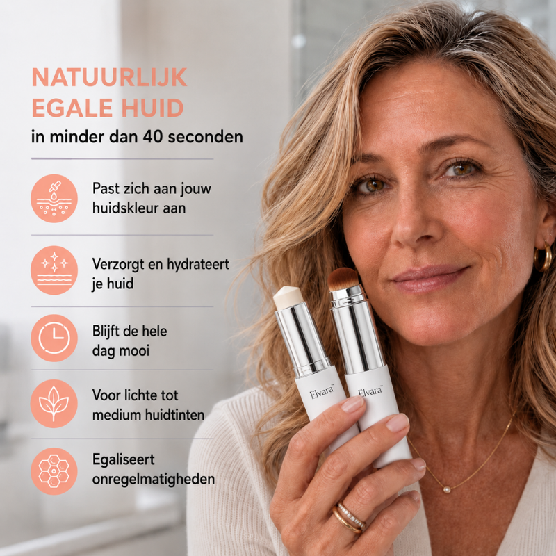 Elvara™ Kleuradaptieve Foundation Stick