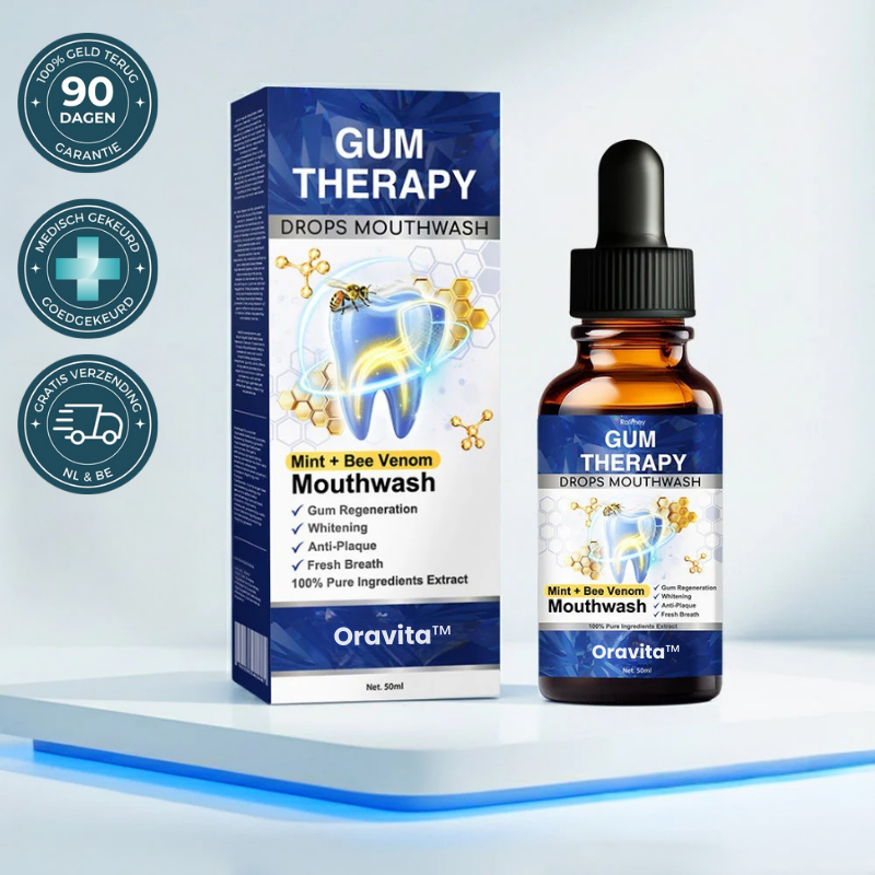 Oravita™ Mondherstel Serum | Herontdek het comfort van een gezonde mond in 7 dagen