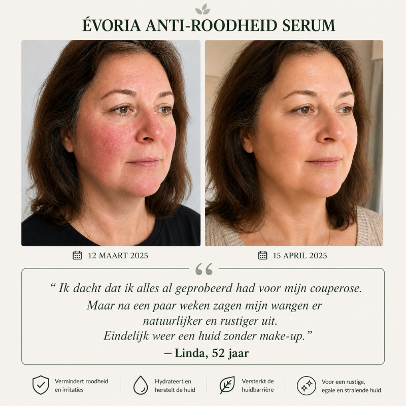 Évoria™ Anti-Roodheid Serum | Herontdek een rustige, egale huid zonder roodheid