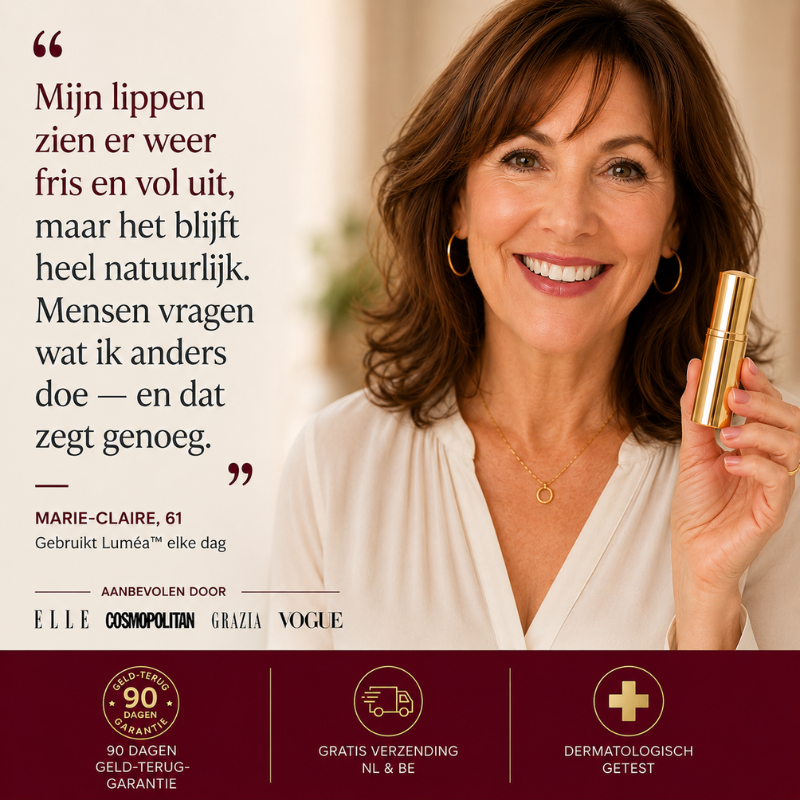 Luméa™ Adaptieve Lipkleur | Voor frisse, zachte lippen zonder harde lipstick-look