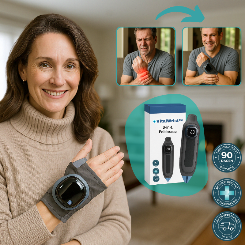 VitalWrist™ 3-in-1 Polsbrace